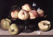 NUVOLONE, Panfilo Still-life with Peaches ag Norge oil painting reproduction
